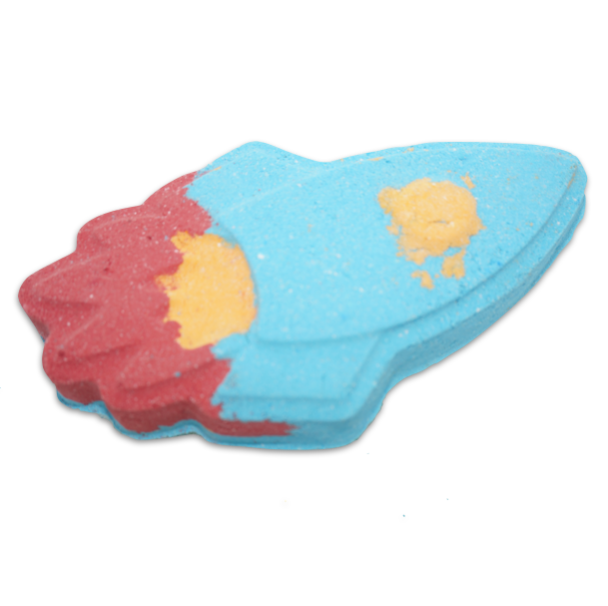 blue rocket bath bomb