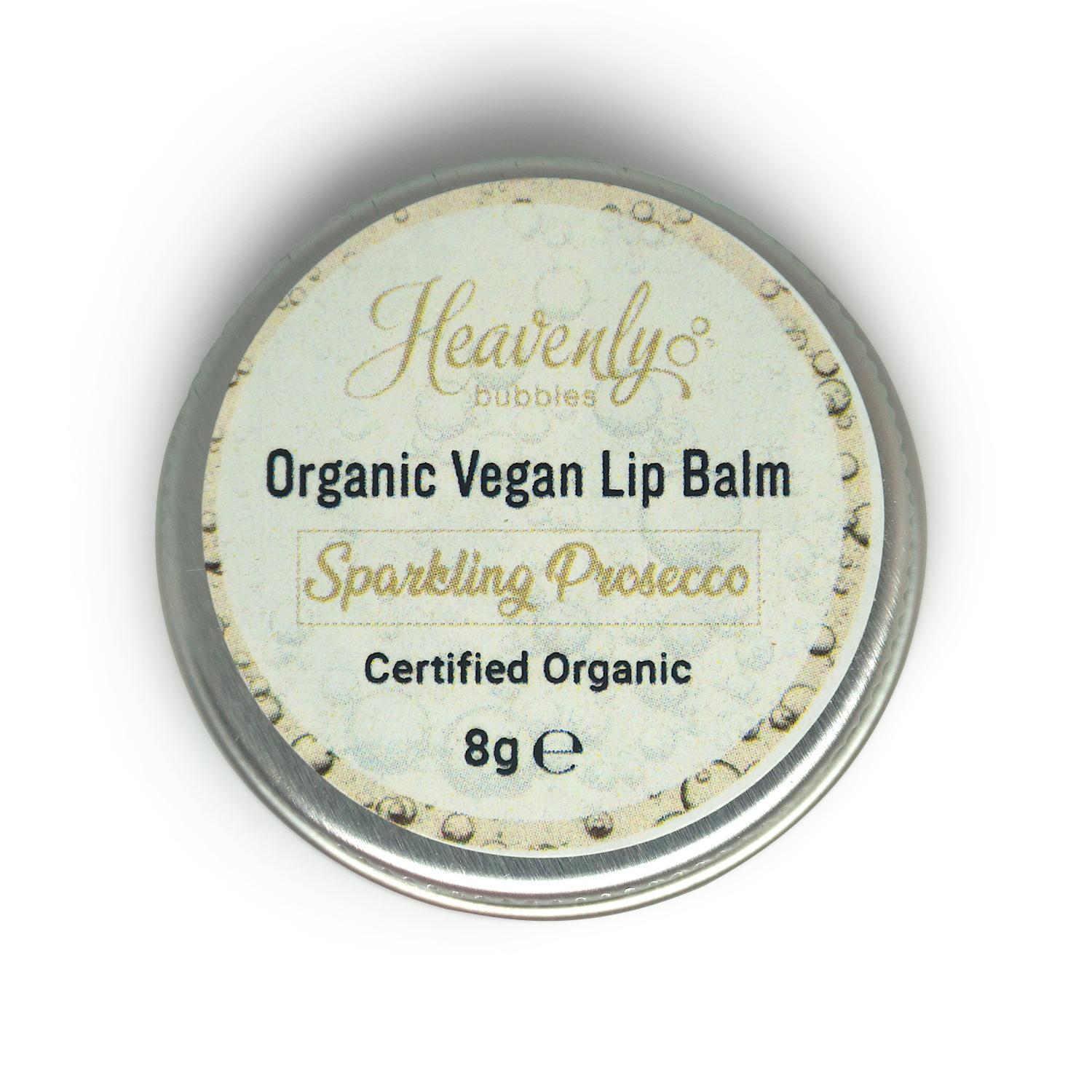 organic prosecco lip balm