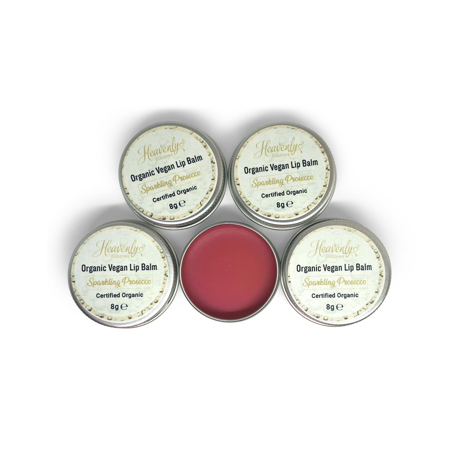 vegan prosecco lip balm