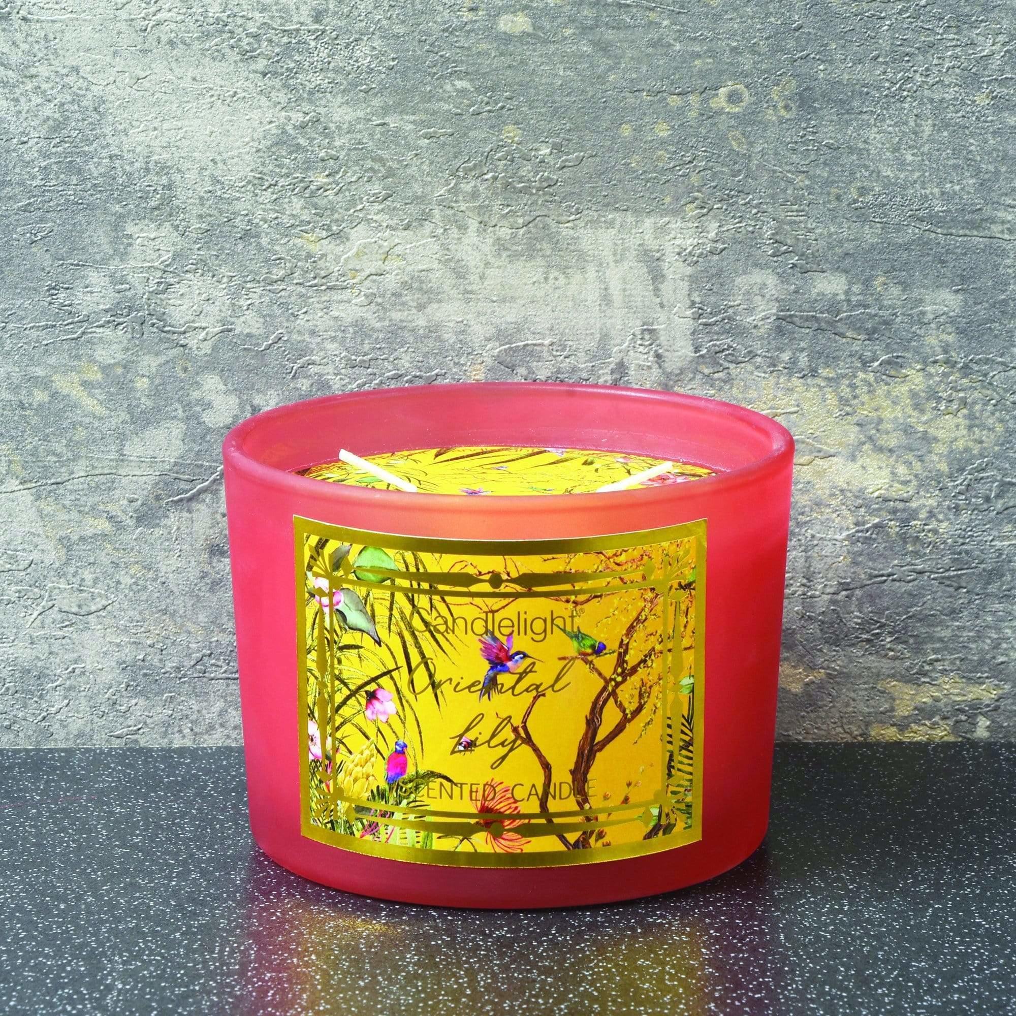 candlelight Chinoiserie candle