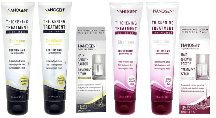 Nanogen Expert Thickening Treatments