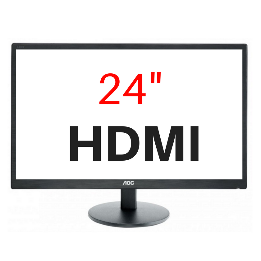 24" HDMI MONITOR