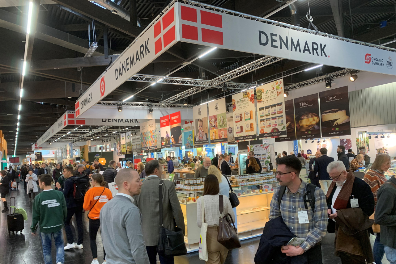 <h3 class="headline-height"><a href="/biofach-nuremberg">Thank you for visiting the Danish joint stand at BioFach 2023. See you next year!</a></h3><div class="box-height"> For many years we have organized the joint stand for Danish organic companies representing the newest products of Danish organics to an international audience in order to pave the way for more and better organics.</div>