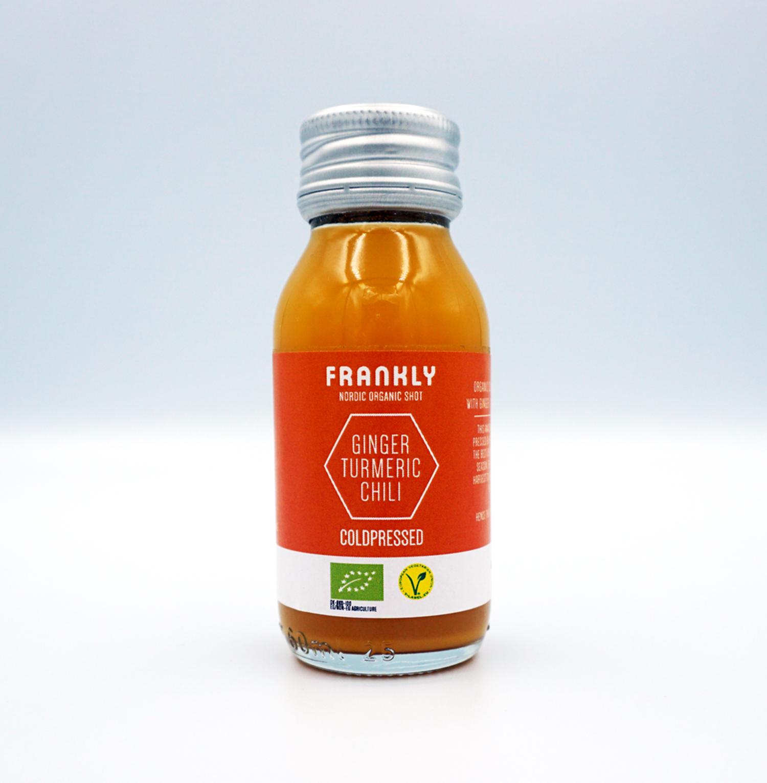 FRANKLY Nordic Organic – Ginger, Turmeric & Chili - 60 ml