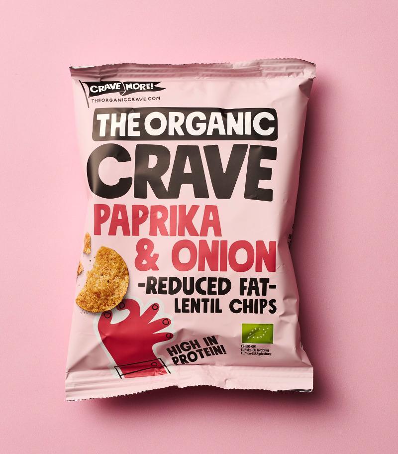 Organic Reduced Fat Lentil Chips W/ Paprika & Onion