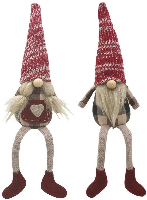 Shelf Sitting Gonks | Festive Nordic Gnomes