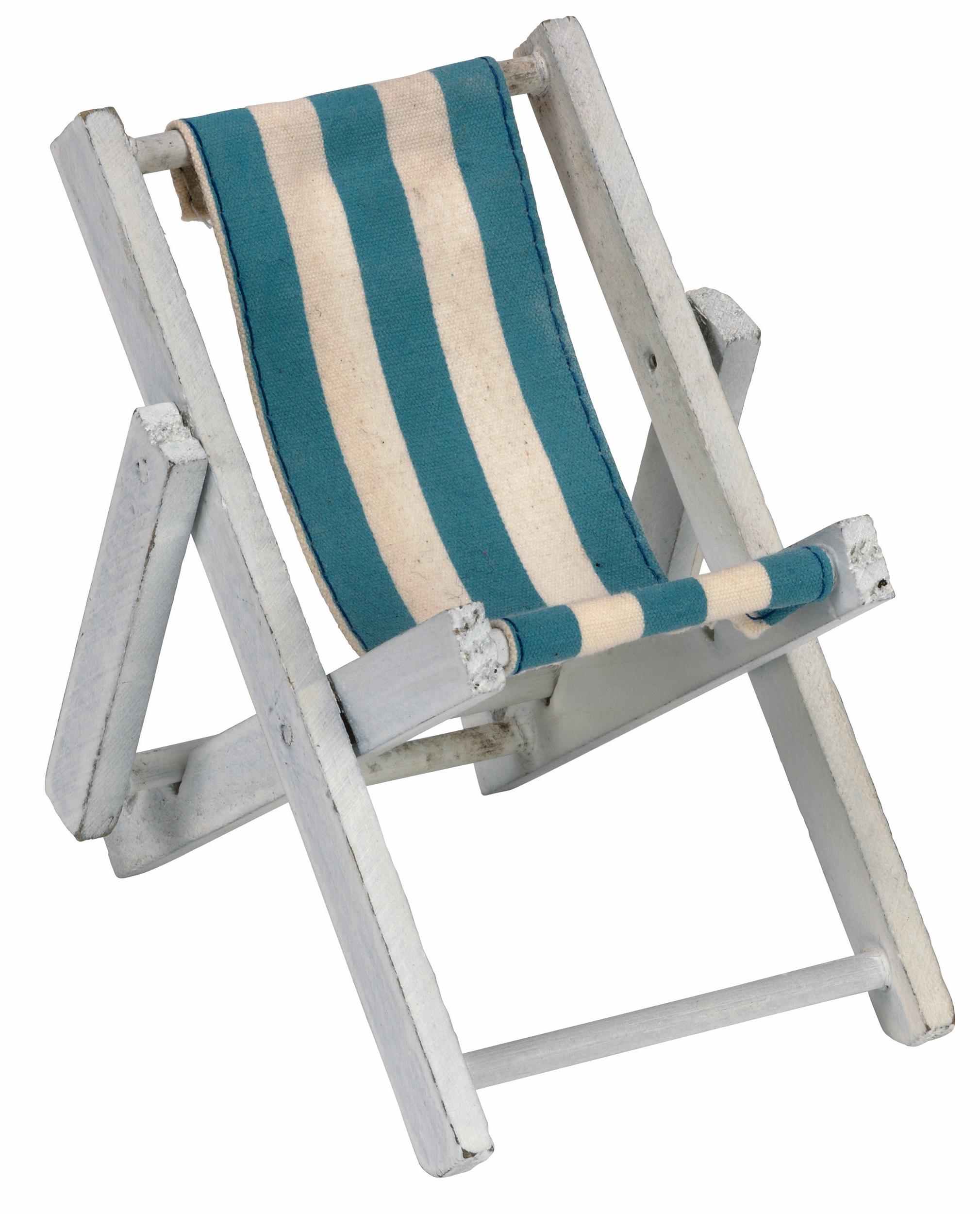 striped mini deck chair
