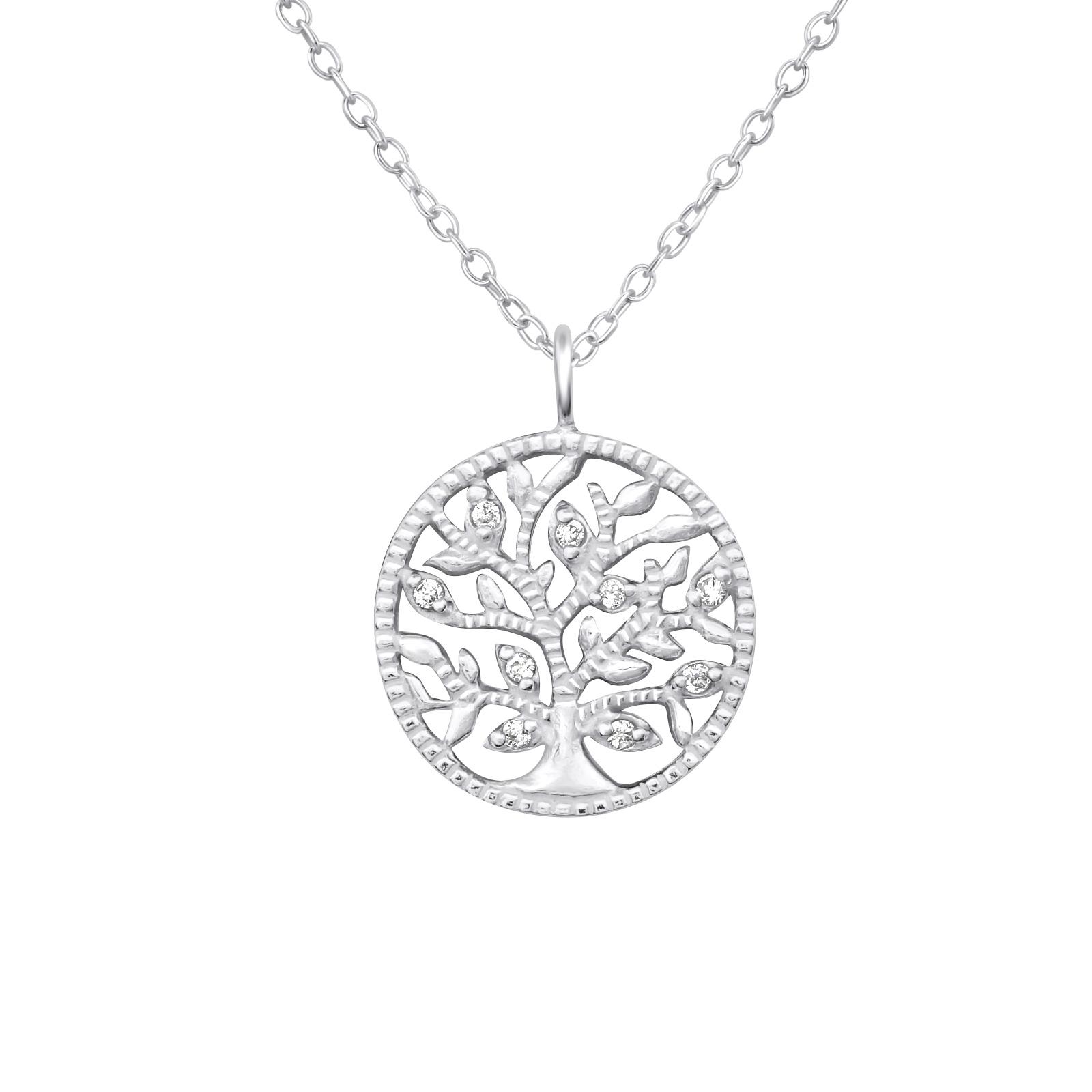 sterling silver tree of life necklace