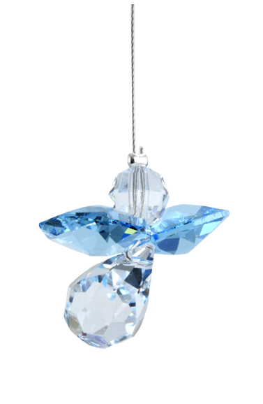aquamarine crystal angel