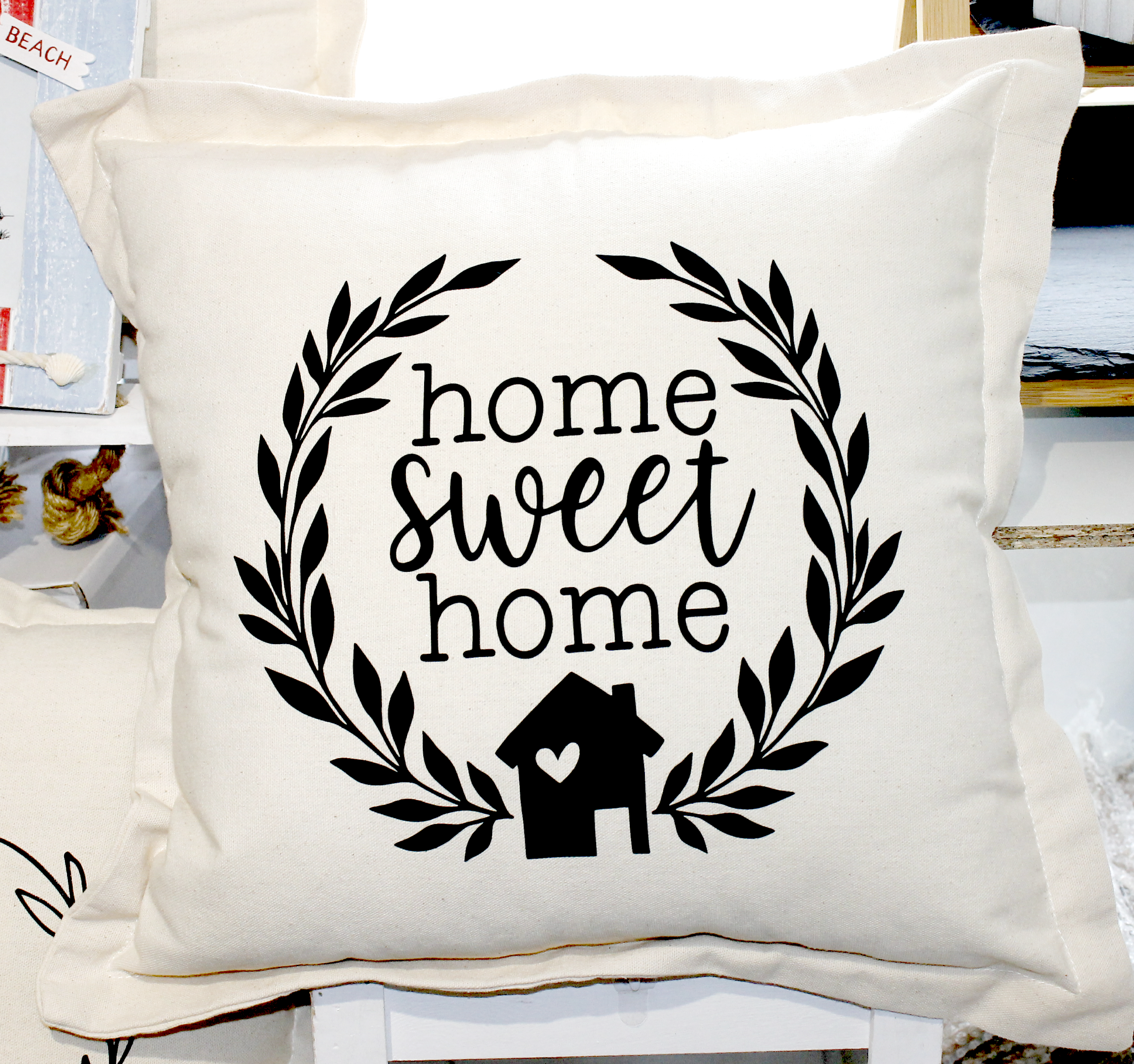 home sweet home cushion