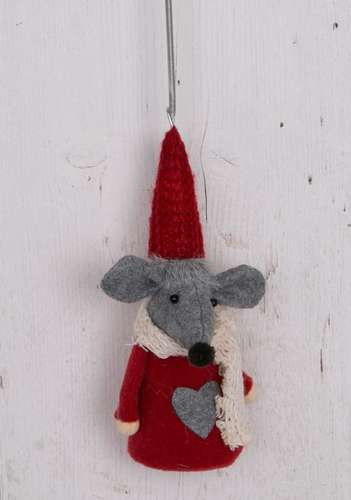 fabric mouse springy decoration