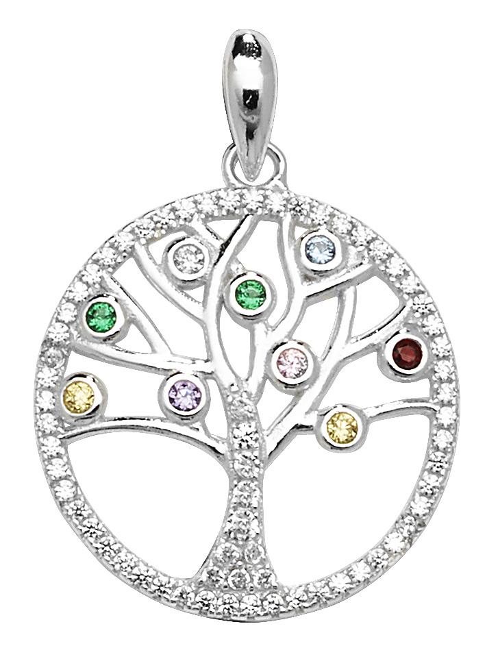 cz tree of life pendant