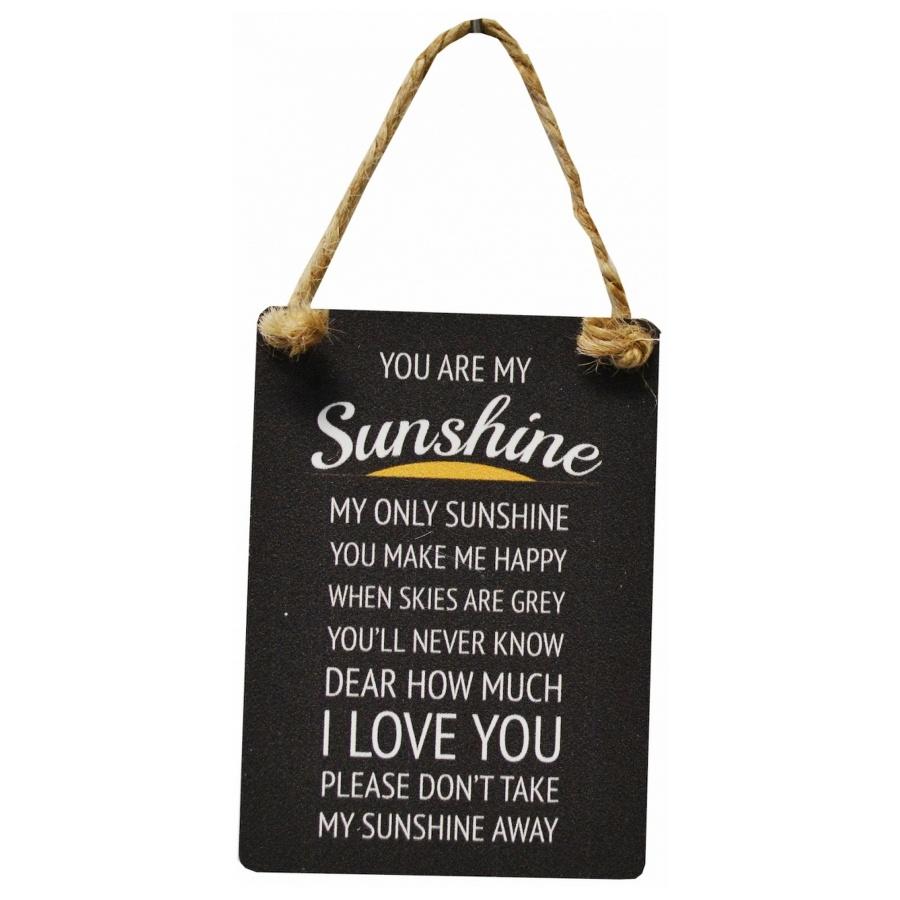 you are my sunshine mini sign