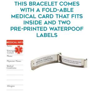 Expanding Bracelet Waterproof Labels
