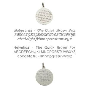 Sterling Silver St Christopher Pendant