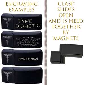 REDMEDID Medic Alert Bracelet