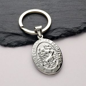 Large Saint Christopher Keyring