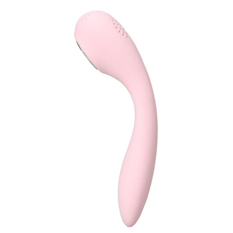 Hotice Pleasure Wand 3  Function Rechargeable Clitoral Vibrator Stimulator Pink 2 by Libotoy