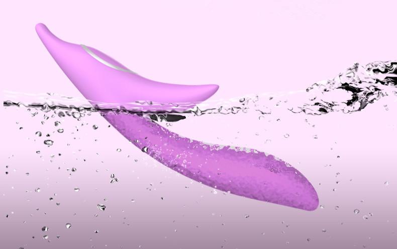 Lara 8 Function Rechargeable Waterproof Auto Warming G-Spot Rabbit Vibrator by Libotoy 4