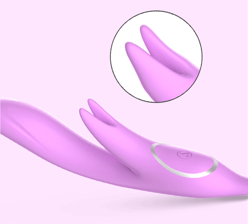 Lara 8 Function Rechargeable Waterproof Auto Warming G-Spot Rabbit Vibrator by Libotoy 5