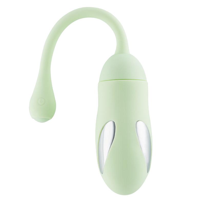 Elle 8 Function Rechargeable Waterproof Electric Clitoral Stimulator Green by Libotoy 1