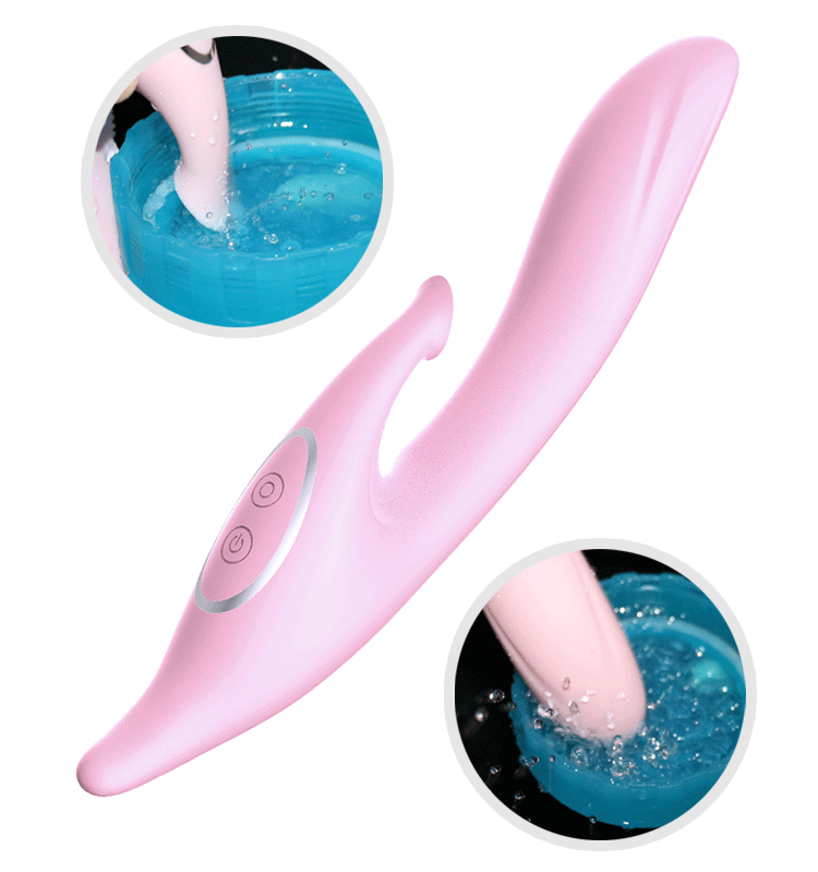 Lala APP Remote Control Rechargeable Waterproof Auto Warming Suction Vibrator by Libotoy 2