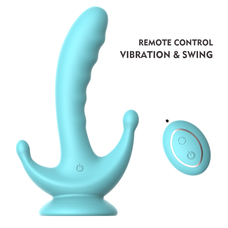 Maeve Rechargeable Waterproof Auto Warming Triple Curve Rabbit Vibrator by Libotoy 3