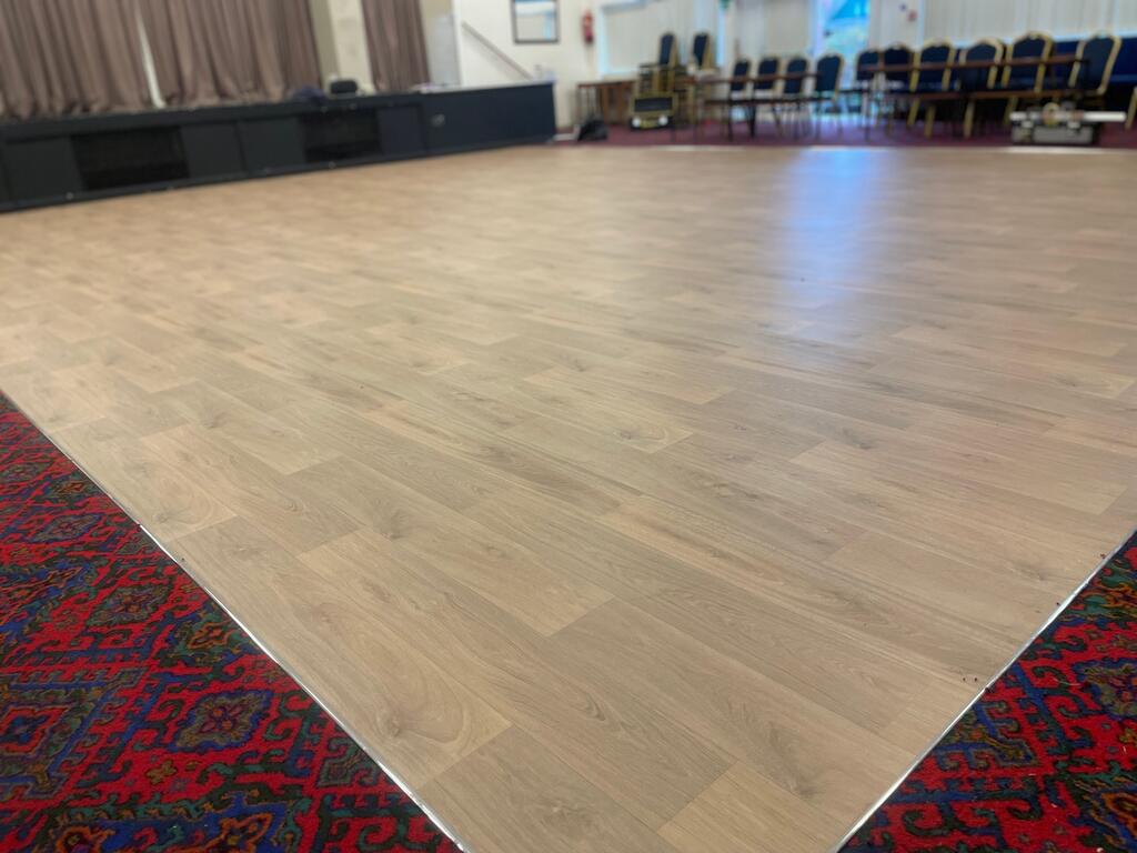 Wood Effect Dance Floor to Band and Musical Institute