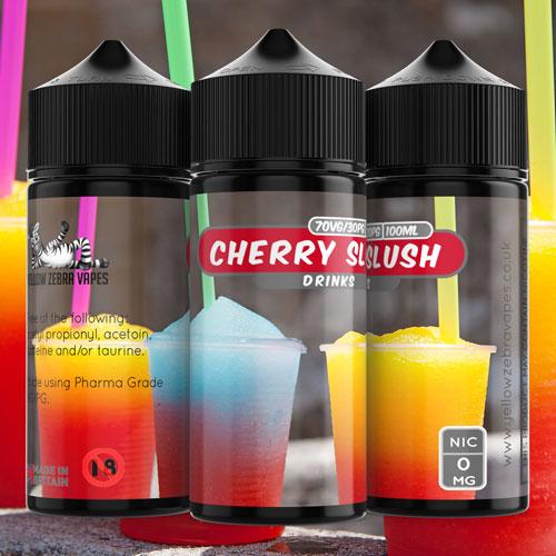A sweet and strong Cherry flavour with a cooling slush finish to keep things fresh.