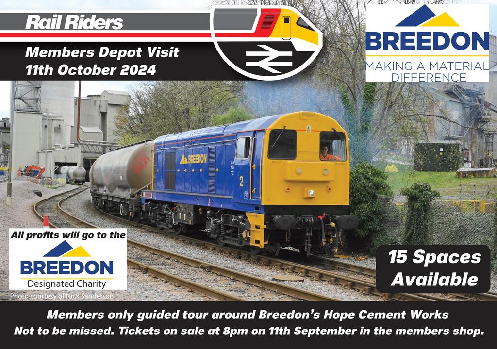 Hope Cement October 2024 Rail Riders Visit