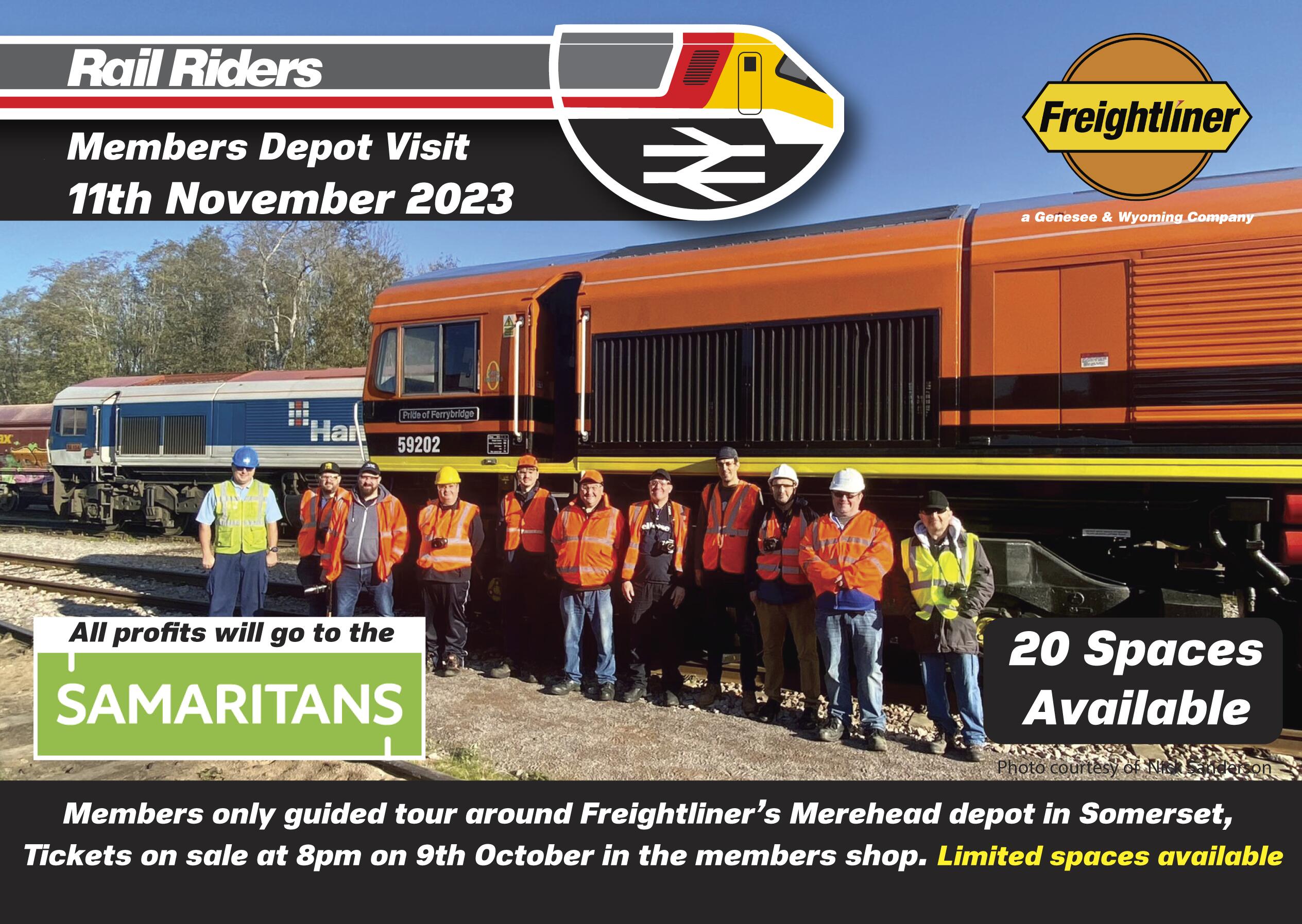 Merehead Depot Visit 11th November 2023