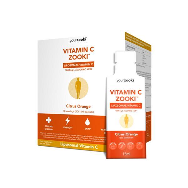 Yourzooki Vitamin C 1000Mg 30 sachets