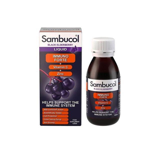Sambucol Liquid Immuno Forte & Vit C - 120ml