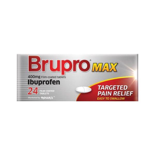 Brupro Max Ibuprofen x 24