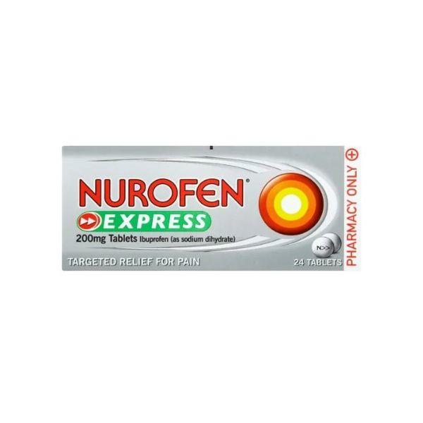Nurofen Express 200mg - 24 Tablets