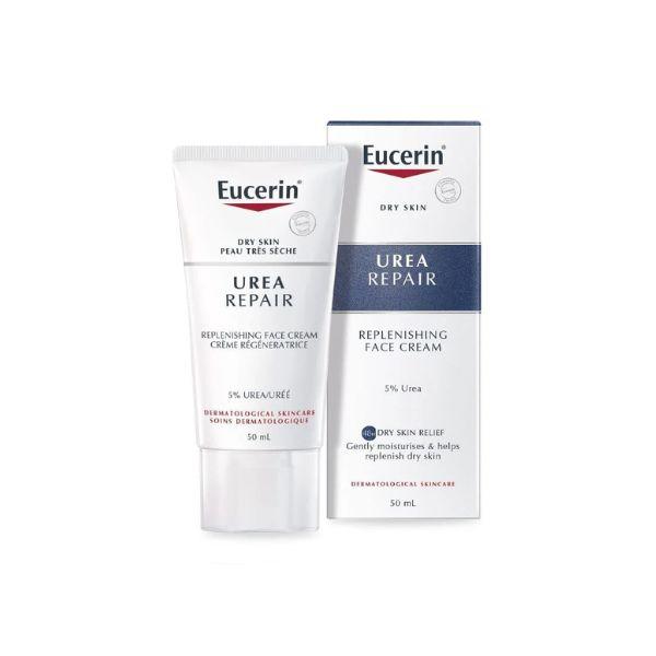 Eucerin Dry Skin Replenishing Face Cream 5% Urea With Lactate