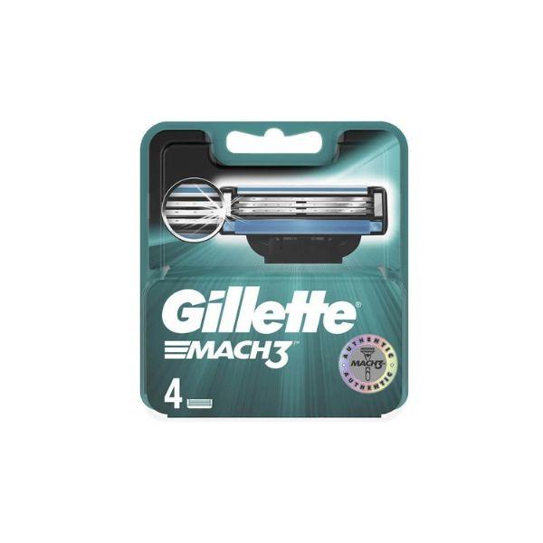 Gillette Mach 3 Cartridges - 4 Blades