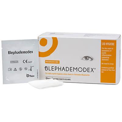 Blephademodex Eyelid Hygiene Wipes - 30
