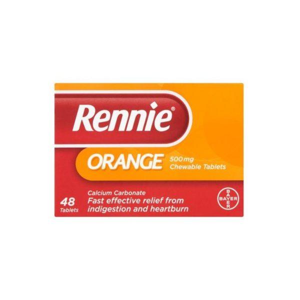 Rennie Orange Chewable tablets