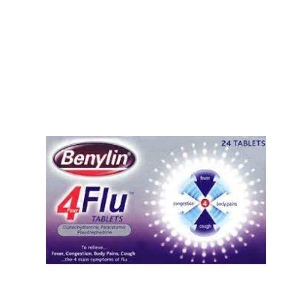 BENYLIN 4 Flu Tablets