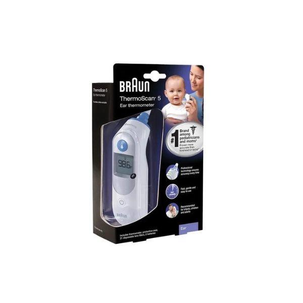 Braun ThermoScan 5 Ear Thermometer with ExacTemp