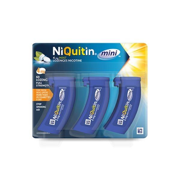 Niquitin Mini 4mg Mint Nicotine Lozenges