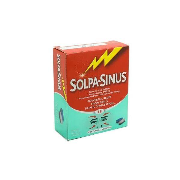 Solpa-Sinus Tablets 18 Pack