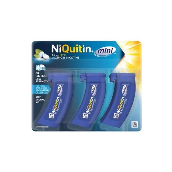 Niquitin Mini Mint Lozenge 60s-1.5mg