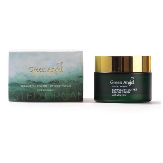 Green Angel Seaweed Tea Tree Rescue Cream