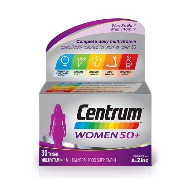 Centrum Womens 50+ - 30 tabs