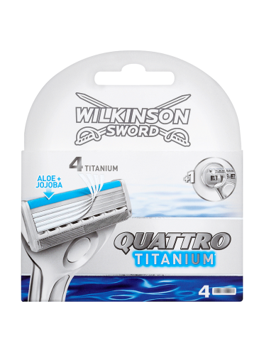 Wilkinson Sword Quattro Titanium Blades