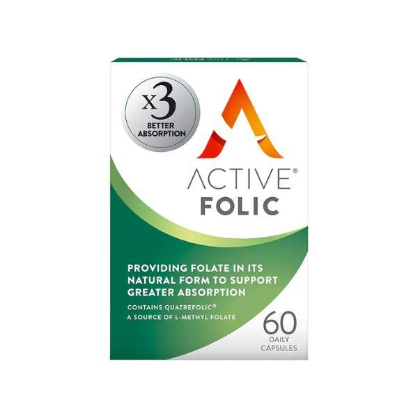 Active Folic 400mcg - 60 capsules