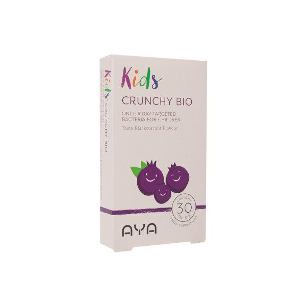Aya Crunchy Bio Tablets Blackcurrant
