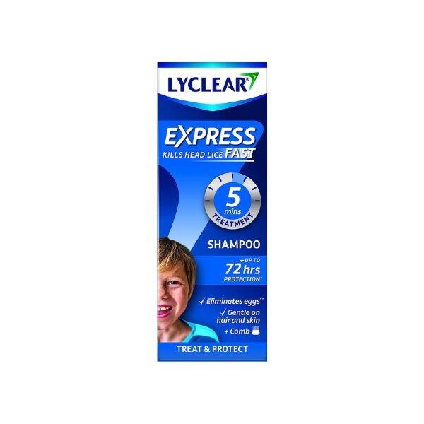 Lyclear Express Shampoo and Comb